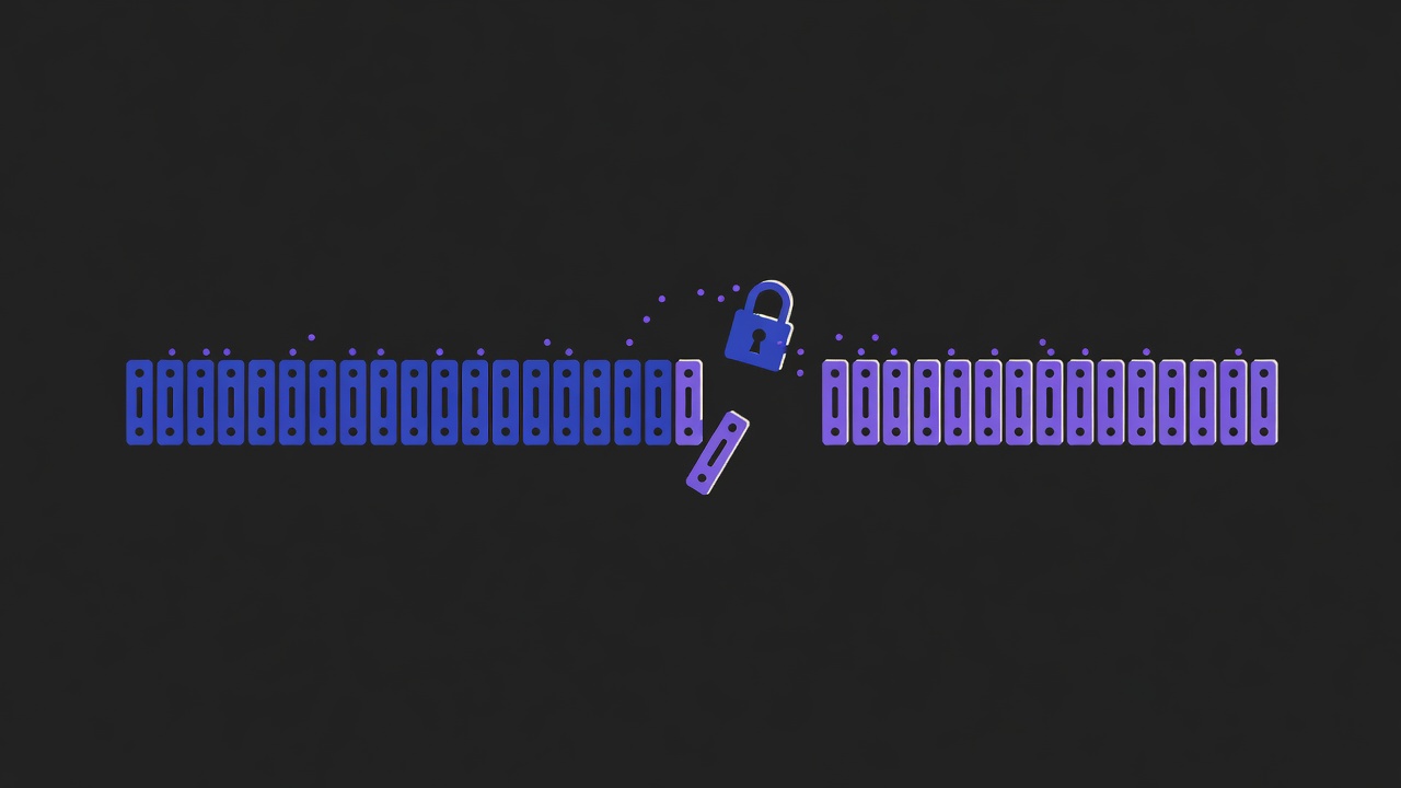 Abstract illustration accompanying The attacker's hourly rate just fell