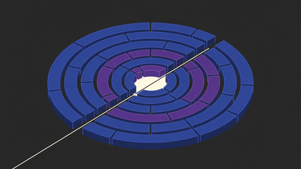 Abstract illustration accompanying The assistant that reads your inbox can be talked into things