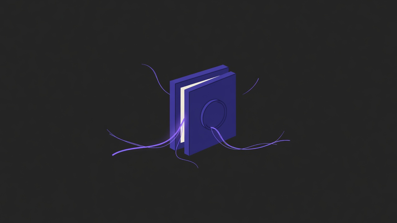 Abstract illustration accompanying Your staff's AI logins are being stolen, and passwords won't help
