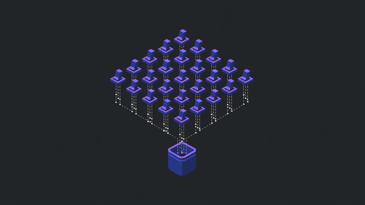 Abstract illustration accompanying The Setting Nobody Checked