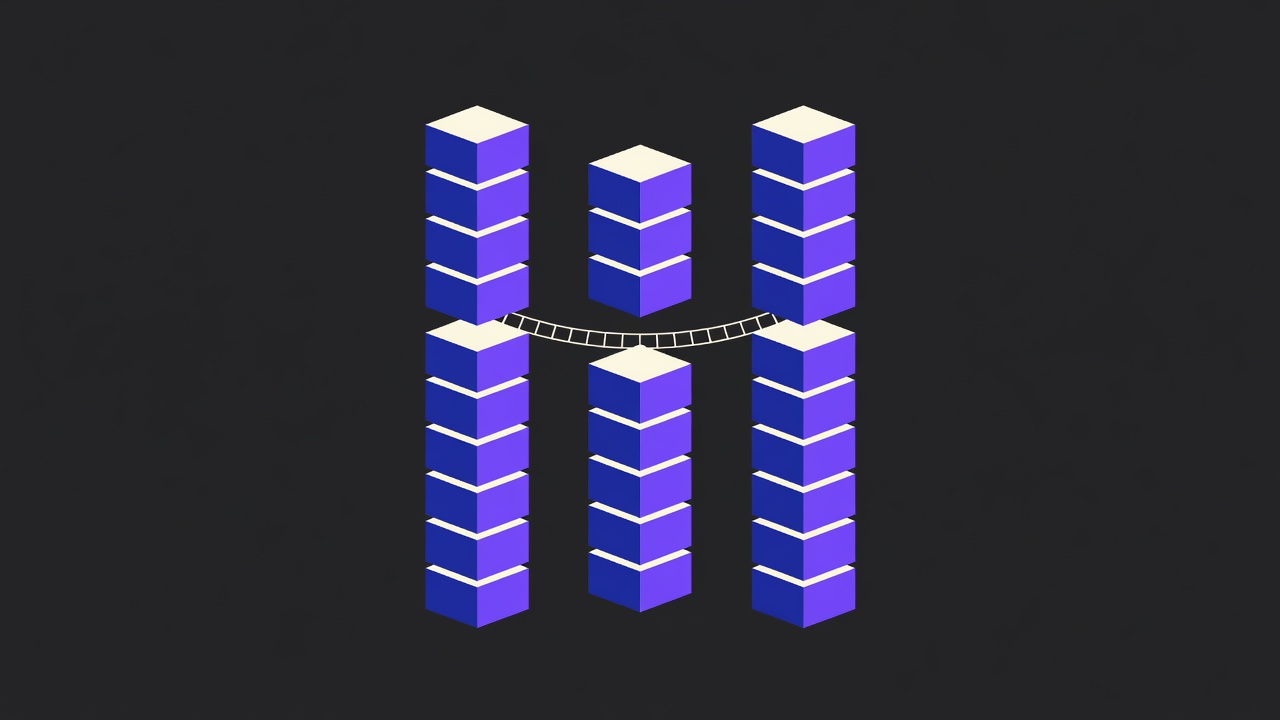 Abstract illustration accompanying When the AI goes down, what happens to your Tuesday?