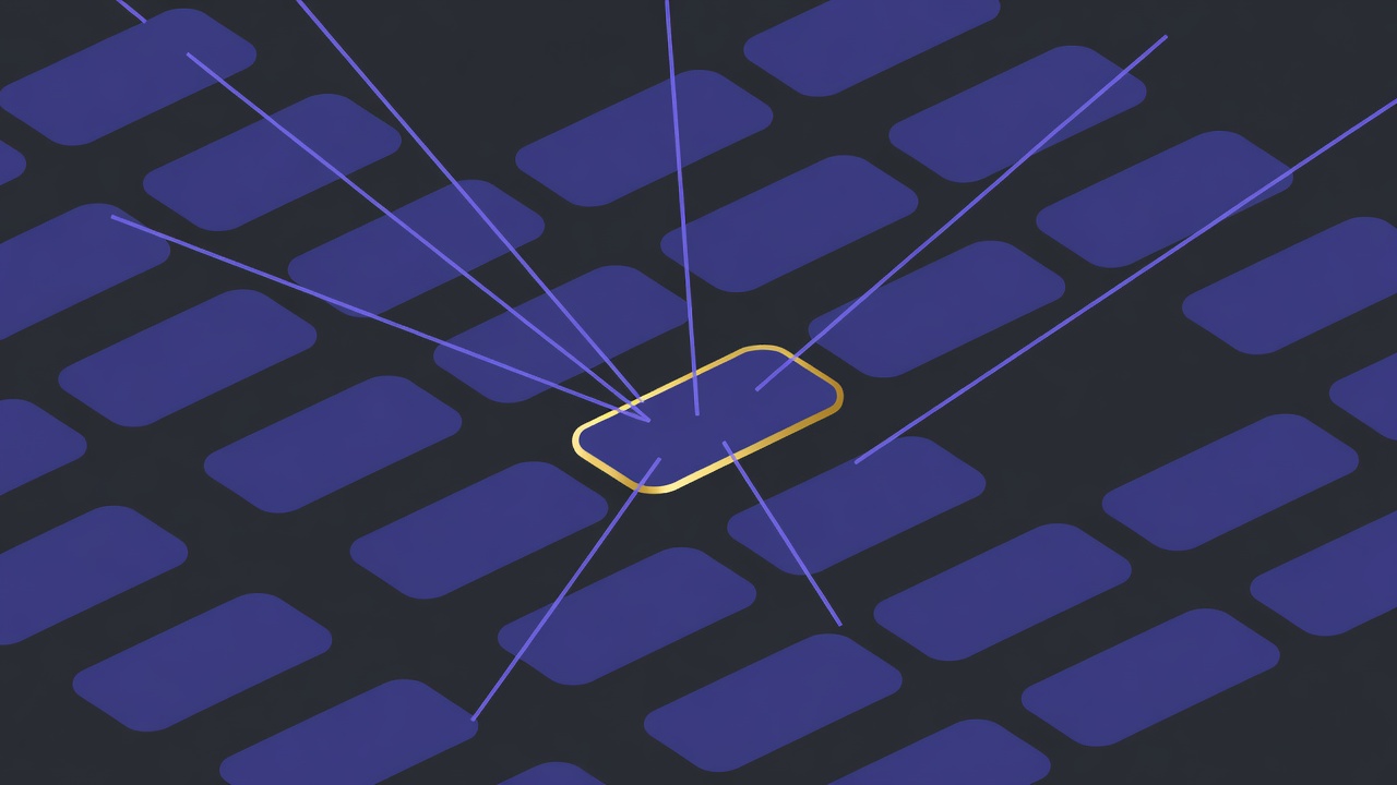 Abstract illustration accompanying When the Answer Box Starts Selling Ads