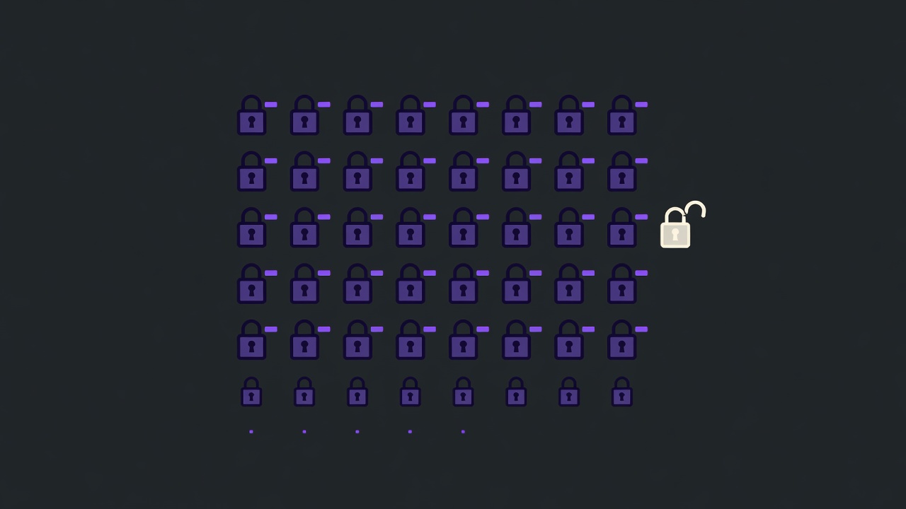Abstract illustration accompanying The price of attacking a small business just fell