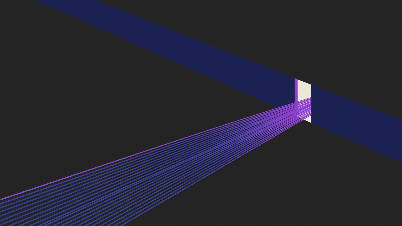 Abstract illustration accompanying The visit that never happens