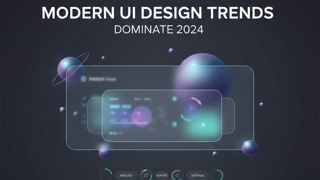 Modern UI Design Trends That Will Dominate 2024