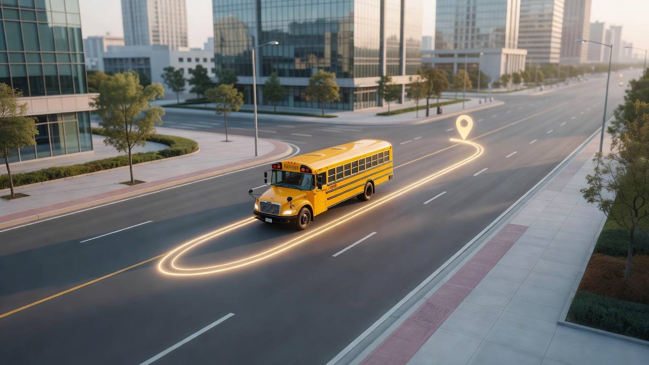 Transport & Live Bus GPS Tracking — Know Where Every Bus And Child Is