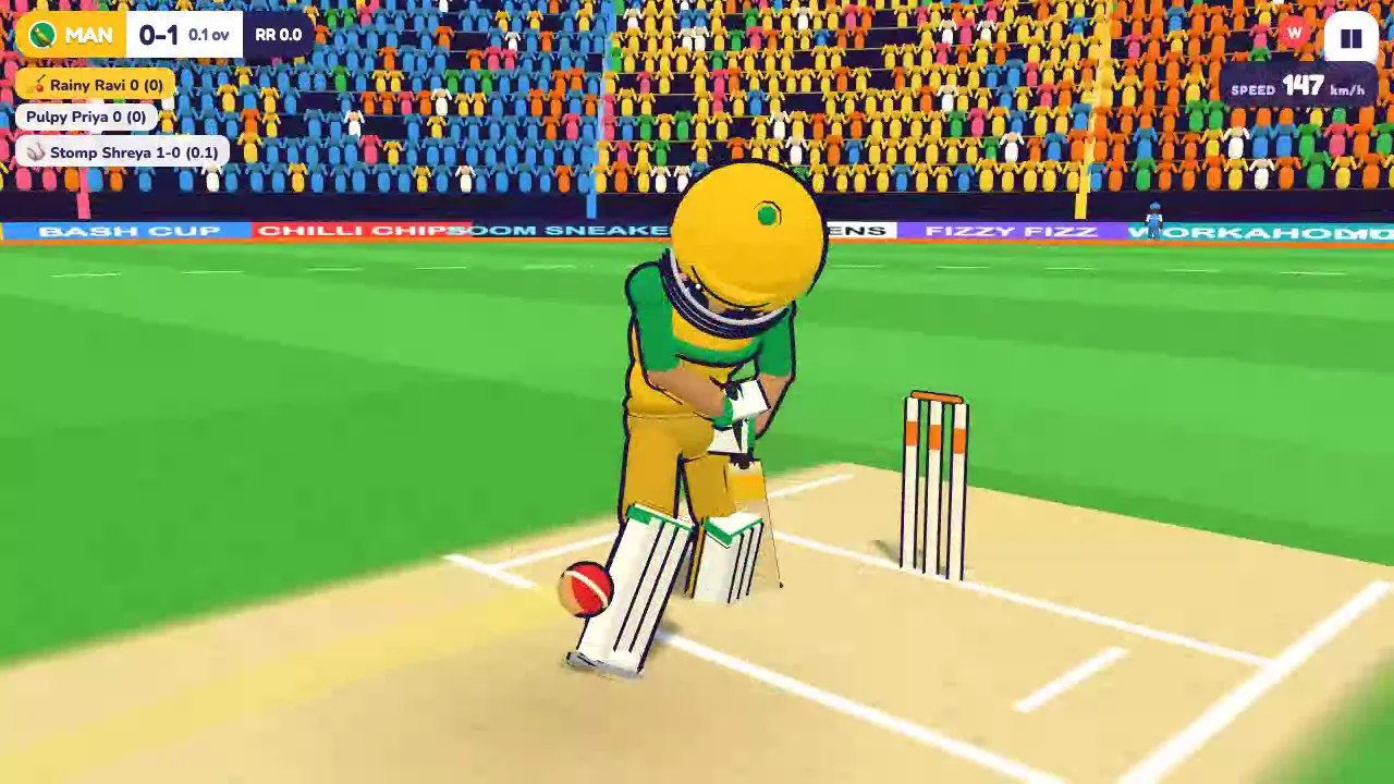 Noodle Cricket Bash — Cartoon Cricket Game