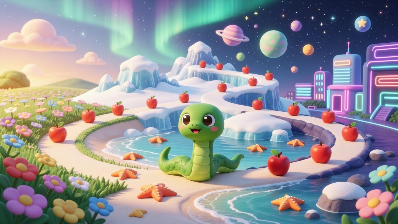 Noodle Quest: Snake Adventure — Mobile & Web Game